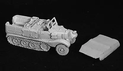 Sdkfz 11 Htrk. Prime Mover with Dvr and Canvas Top
