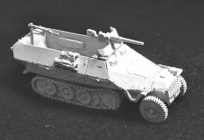 Sdkfz 251 D/10 Htrk. with 37mm Atgun