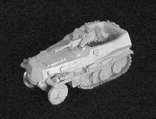 Sdkfz 250/11 Halftrack with 2.8cm Panzerbusch AT Gun