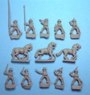 Heavy Cuirassiers In Heavy Helms In Breast And Back Armor 19th 