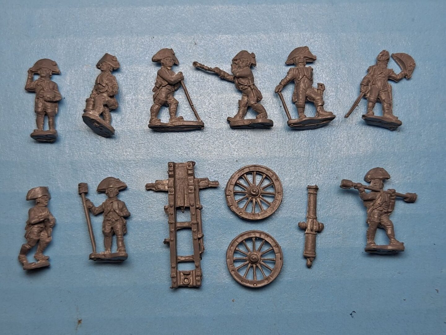 Saxon Artillery with 6lb Guns